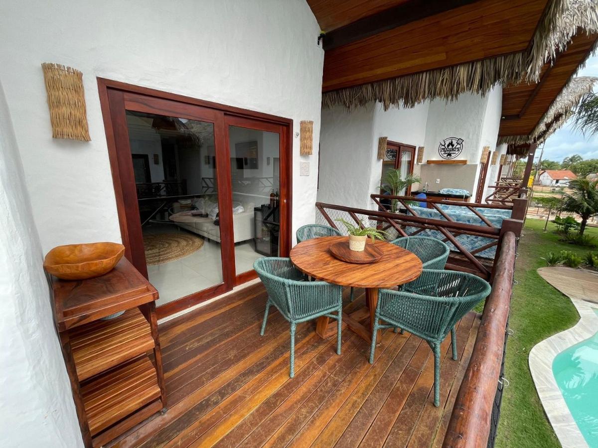 Ap Vila Mar Pe Na Areia Com Vista Para O Mar E Piscina Barra Grande  Ngoại thất bức ảnh